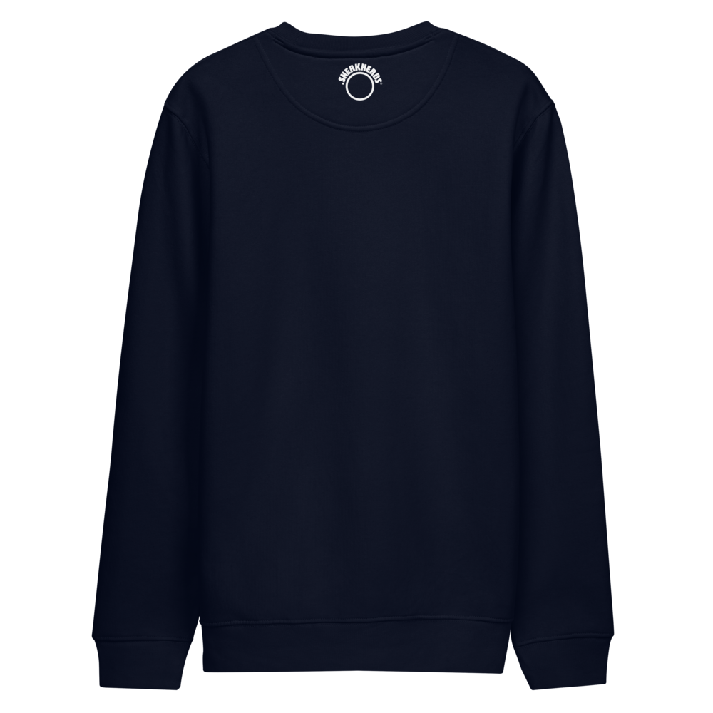 SneakHeads® x Stanley/Stella – Unisex eco sweatshirt (white embroidered logo)