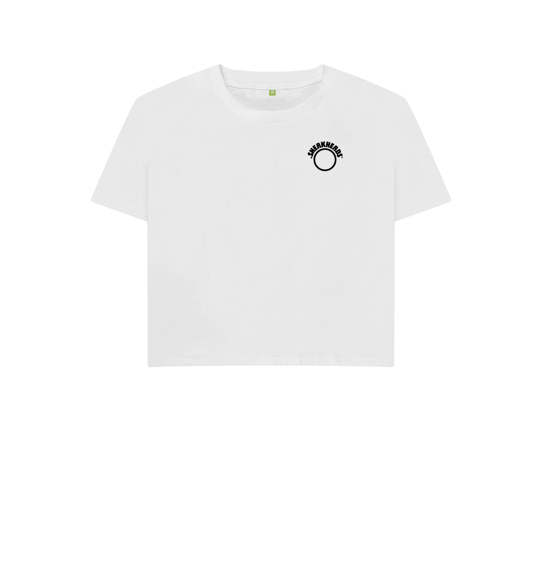 White Printed T-shirt Front