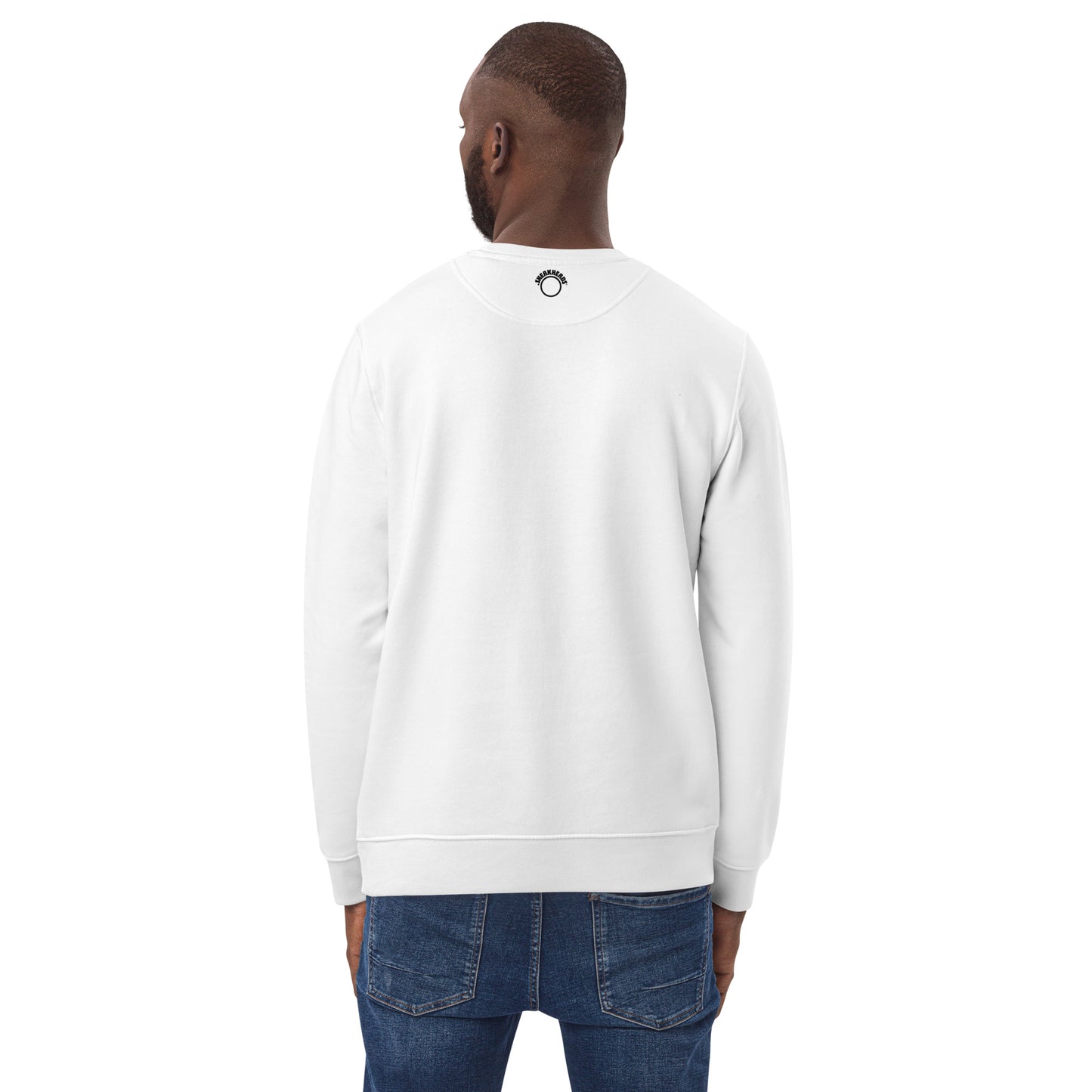 SneakHeads® x Stanley/Stella – Unisex eco sweatshirt (black embroidered logo)