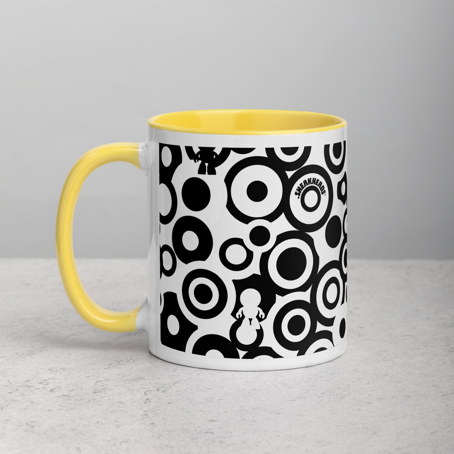 SneakHeads® Circular Pattern Mug